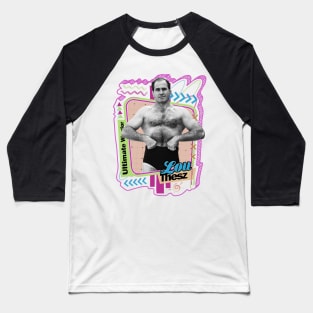 Wrestler Ultimate Warrior Lou Thesz Baseball T-Shirt